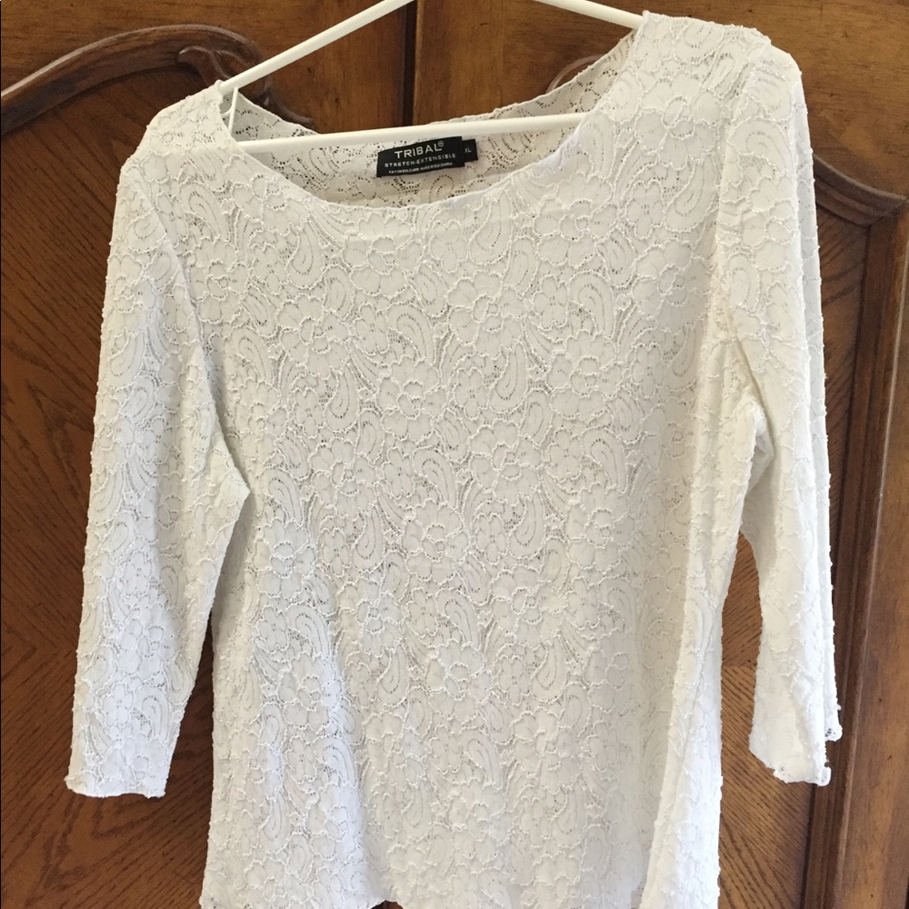 3/4 length shirt